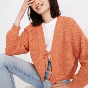 Madewell | Eastdale Tie-Front Cardigan Sweater